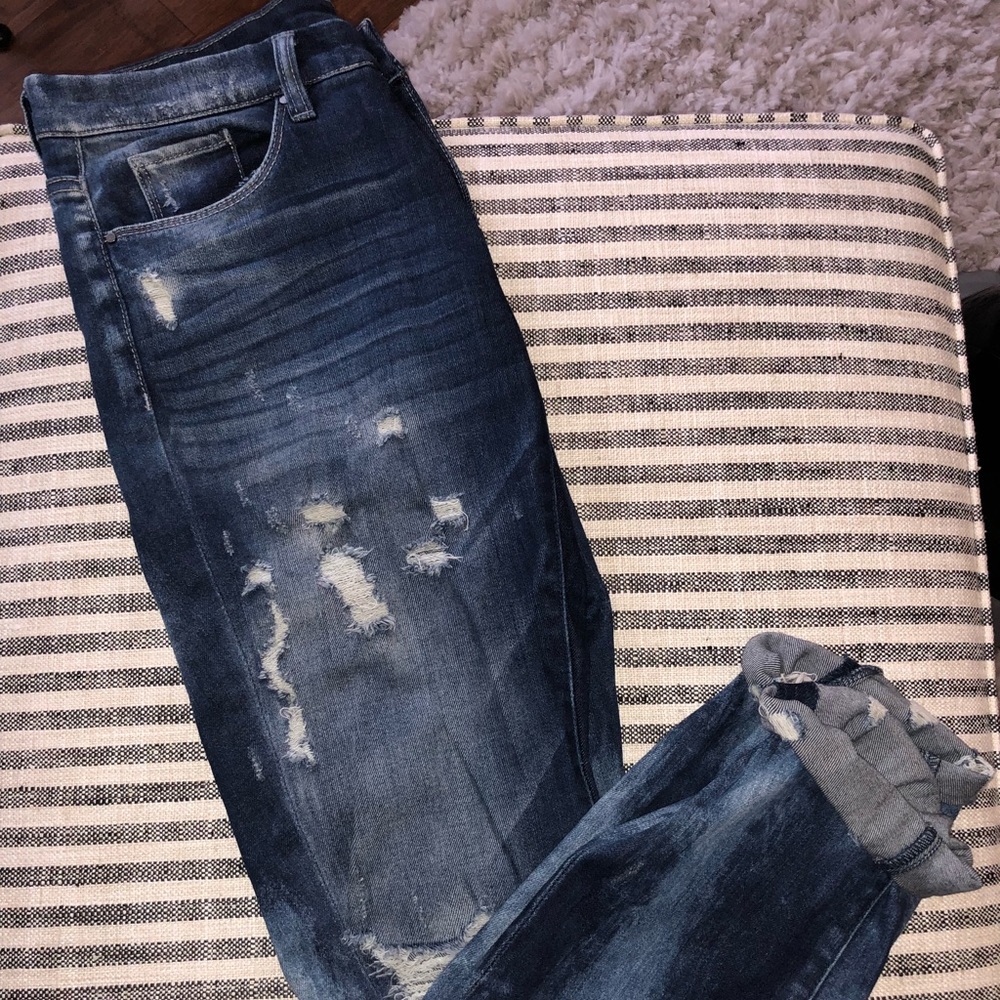 Blank NYC tomboy distressed jeans - size 27